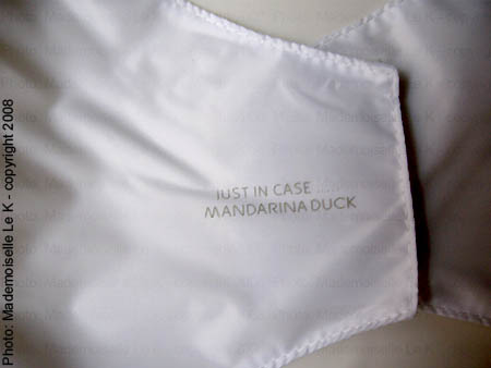 Mandarina Duck is back-2-Photo Mademoiselle Le K-copyright 2008