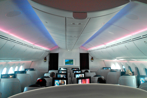 Qatar Airways-Deamliner-Business Class-Photo Mademoiselle Le K-copyright 2014