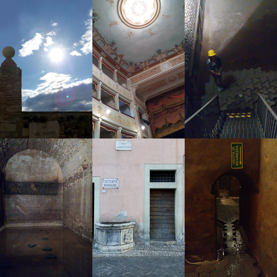 Umbria-Italy-Amelia-Teatro-Sociale-Cisterne-Romane-Photo ©Mademoiselle Le K